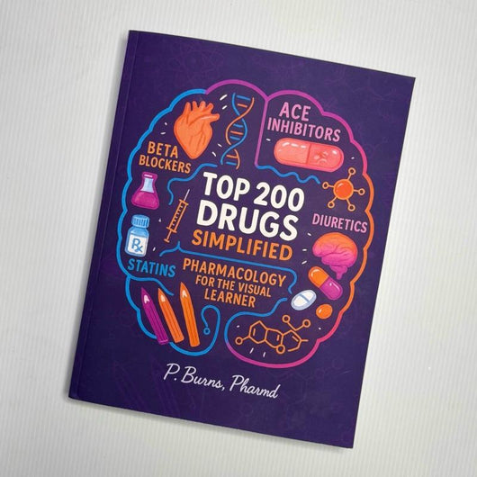 Top 200 Drugs Simplified Pharmacology Coloring Book